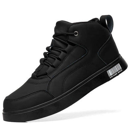 Zapatillas deportivas negras de caña alta para hombre