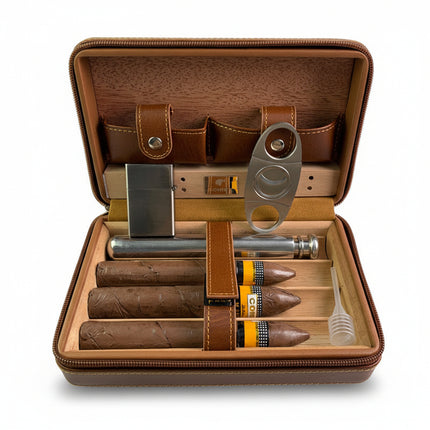 Caja de puros de madera de cedro Big-Gaoxiba
