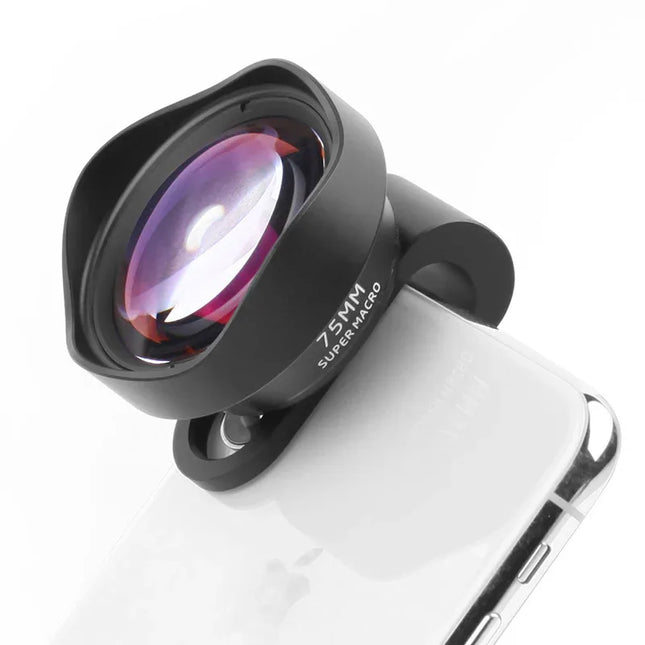 Teleobjetivo 75mm para Movil HD | Lente Macro Smartphone