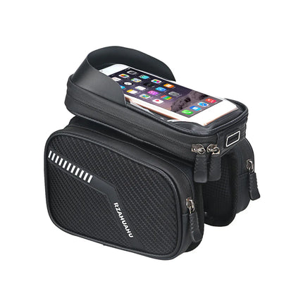 Bicycle Bag Front Beam Bag Mountain Bike Mobile Phone Front Hanging Bicycle Saddle Storage Bag Riding Equipment Accessories - tugranalmacen.com