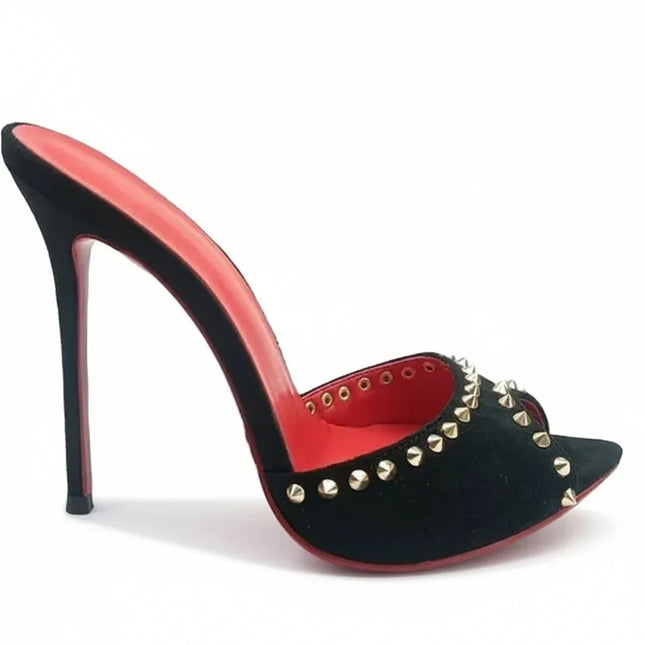 Sandalias de tacon de aguja y boca de pez - tugranalmacen.com