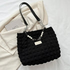 Bubble Textured Tote Bag - tugranalmacen.com