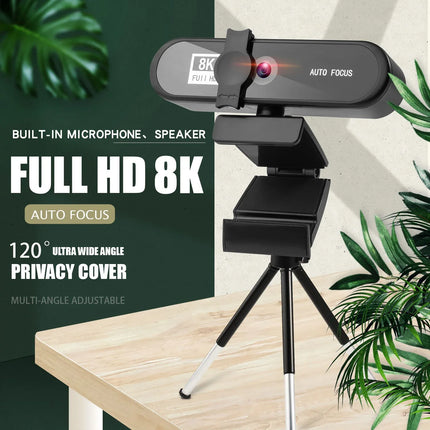4k Beauty Auto Focus 1080p Computer Camera 8K Network USB Live Webcam 2K Drive Free - tugranalmacen.com