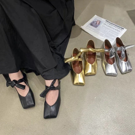 Zapatos Mary Jane planos estilo Frances. - tugranalmacen.com