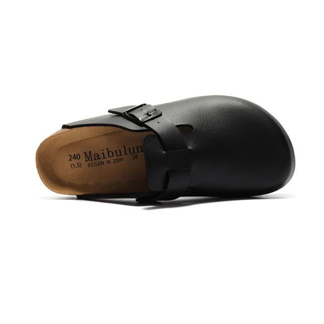Zapatillas planas cómodas para uso diario con punta redonda
