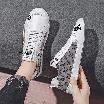 Zapatillas transpirables de verano con cordones para hombre