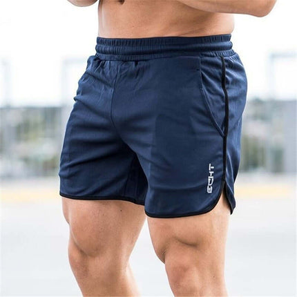 Pantalón corto deportivo azul