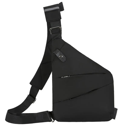 Bandolera-Riñonera In-City multifuncional, bolso de hombro antirrobo, bolso de pecho ligero y ajustado. - tugranalmacen.com