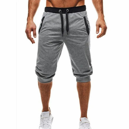 Pantalones cortos deportivos ajustados para hombre f.seo - tugranalmacen.com