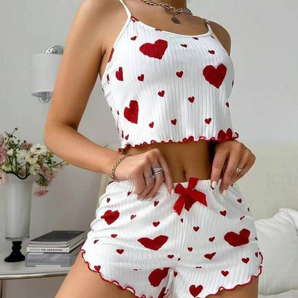 Conjunto pijama de dos piezas para mujer
