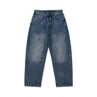 Pantalones vaqueros hombre azules casuales con tiro medio
