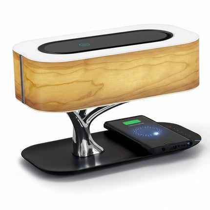 Lámpara LED de mesa multifunción con altavoz Bluetooth