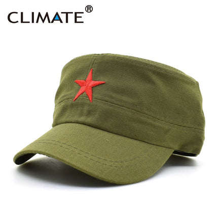 Gorra militar estrella roja estilo soviético