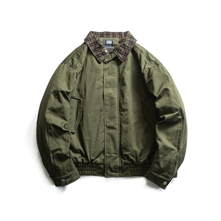 Chaqueta de Trabajo para Hombre Patchwork | Workwear Cuadros color Verde