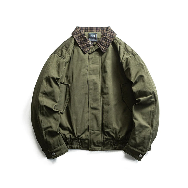 Chaqueta de Trabajo para Hombre Patchwork | Workwear Cuadros color Verde