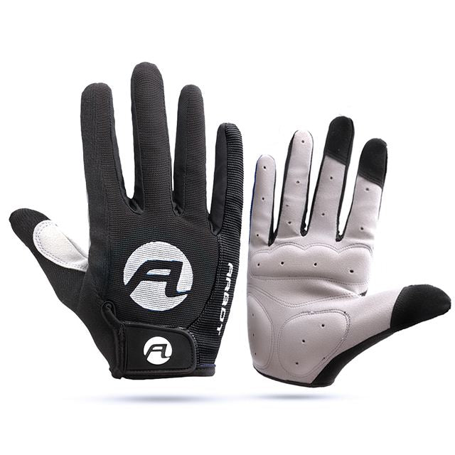 Guantes de ciclismo para hombre y mujer, guantes de bicicleta de dedos completos con almohadilla de gel antideslizante para motocicleta, MTB y bicicleta de carretera.