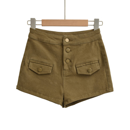 Shorts de cintura baja para mujer en varios colores