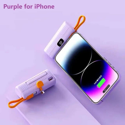 Powerbank mini de 30000Mah inalámbrico con indicador de carga