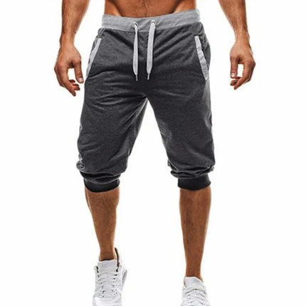 Pantalones cortos deportivos ajustados para hombre f.seo - tugranalmacen.com