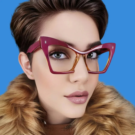 Gafas de Diseño Ojo de Gato - Montura Grande Premium - tugranalmacen.com