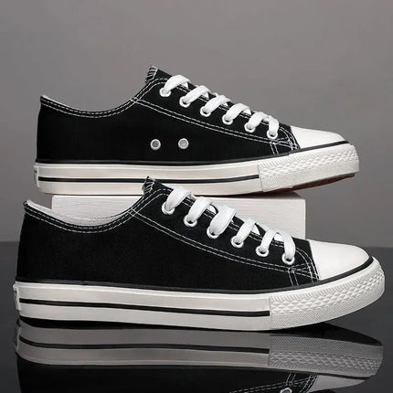 Zapatillas Stann de lona con cordones y punta redonda f.seo - tugranalmacen.com