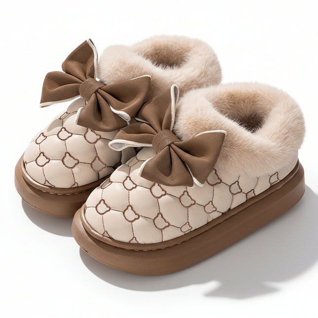 Pantuflas de algodon y terciopelo Fun-Mingsheng