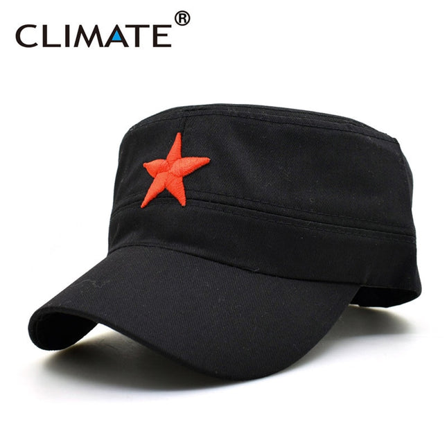 Gorra militar estrella roja estilo soviético
