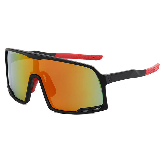 Gafas de ciclismo, gafas de sol para exteriores, gafas de una pieza para hombre, gafas de ciclismo, gafas de sol de moda para mujer 9321-2