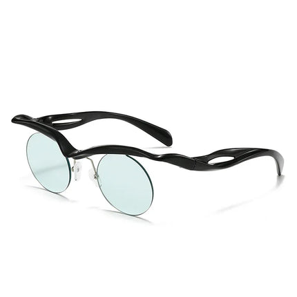 Estark gafas de sol con montura redonda para mujer - tugranalmacen.com