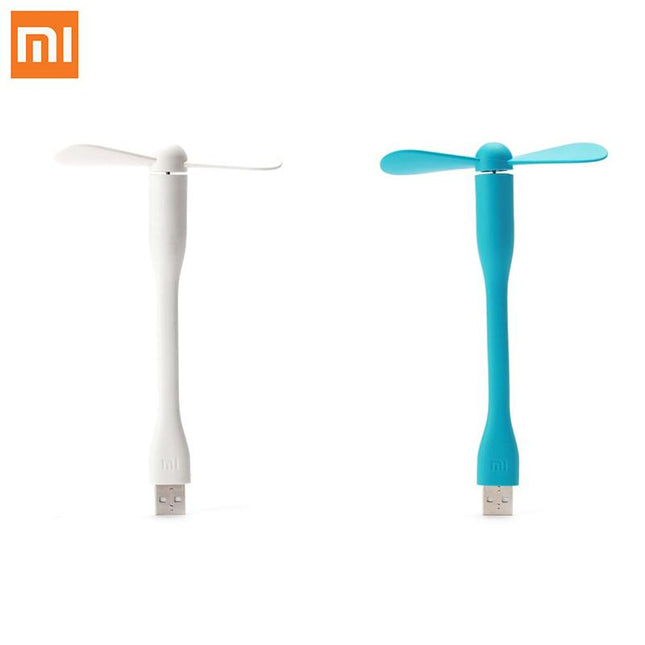 Ventilador USB portátil Xiaomi Mijia para uso flexible y cómodo