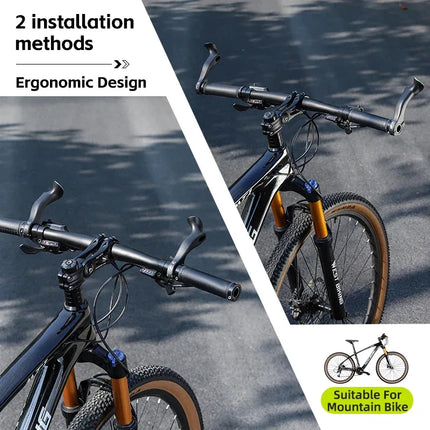 Ergonomic Design MTB Bicycle Road Gravel Mountain Bike Handlebar Bar Ends Gravel Bike Accessories Bike Grips - tugranalmacen.com