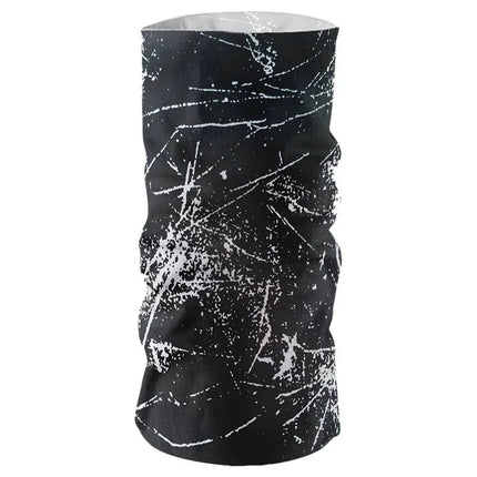 Bandana Multifuncional - Proteccion UV Deportiva Negro-Gris