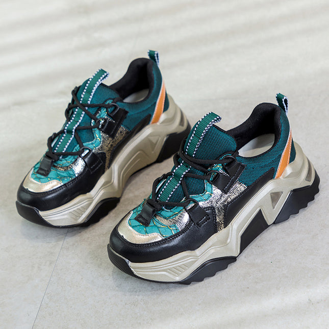 Zapatillas deportivas Fishskinn con suela gruesa