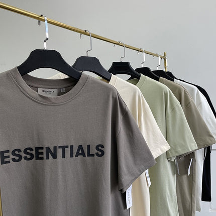 Camiseta unisex de algodón Fear of God Essentials negra