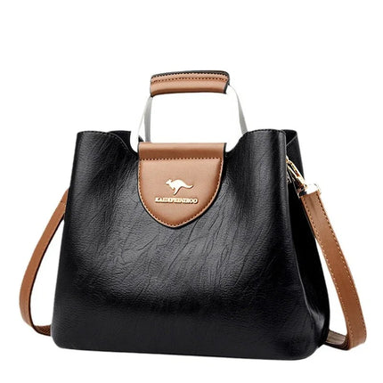 Cross shoulder bag women's handbag women's bucket bag - tugranalmacen.com