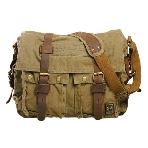 Bolso Bandolera Vintage UNO estilo militar - tugranalmacen.com