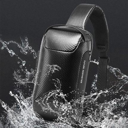 Bolso de pecho Bange impermeable, con puerto USB, - tugranalmacen.com