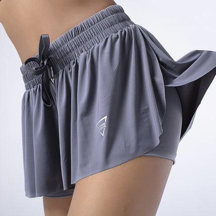 Short deportivo con falda para mujer - Culotte mini en varios colores