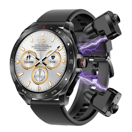 Reloj inteligente T95 con auriculares y monitor de salud