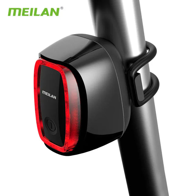 Bicycle Intelligent Brake Tail Light X6 Brake Induction 7-Speed Flashing Riding Warning Night Riding Light - tugranalmacen.com