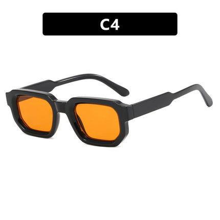 Gafas de sol cuadradas retro con protección UV