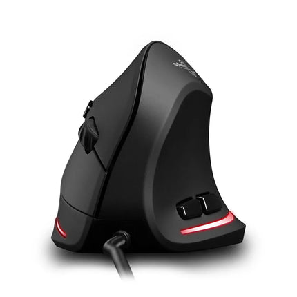 ZELOTES T20 Vertical Mouse Grip Ergonomic Laptop Desktop Wired Mouse - tugranalmacen.com