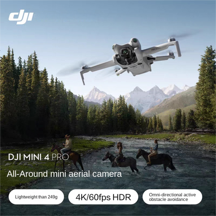 Drone DJI Mini 4 Pro en vuelo