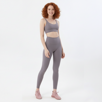 Conjunto de 2 piezas de yoga deportivo Soisu