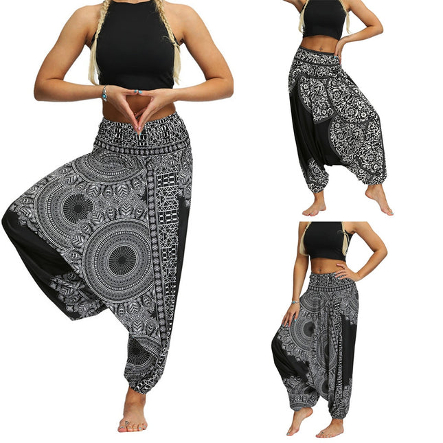 Pantalones de yoga holgados Aladdin