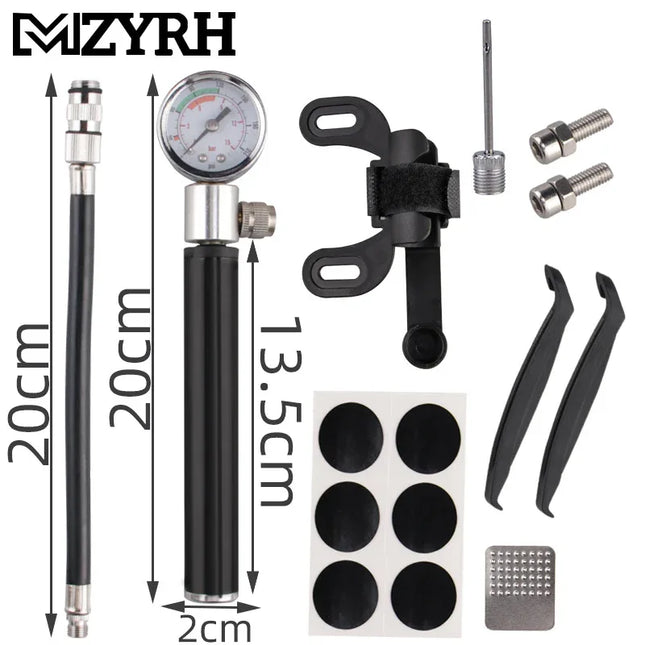 Manual Mini Air Pump Bicycle Universal Pump Bicycle Outdoor Riding Portable Pump - tugranalmacen.com