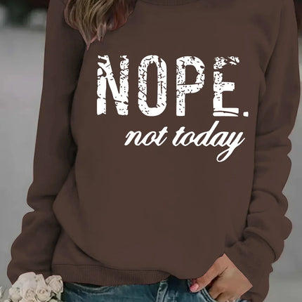 Sudadera NOPE Roja - tugranalmacen.com
