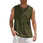 Camiseta sin mangas en algodón para hombre