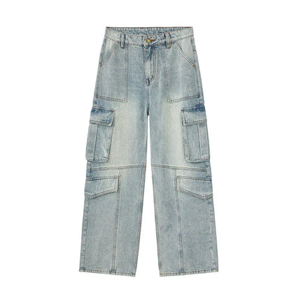 Jeans cargo oversize de mujer, cómodos, modernos y con un estilo streetwear que marca tendencia.