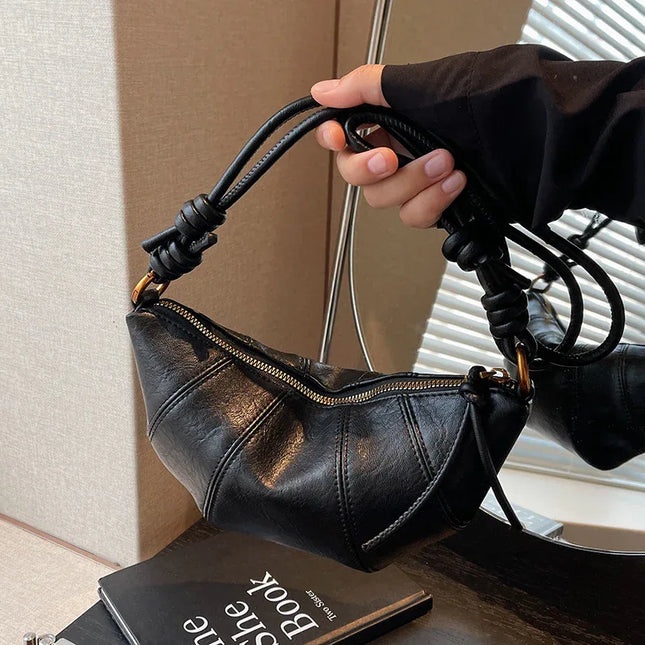 Brown bag women's crossbody bag cow horn bag - tugranalmacen.com